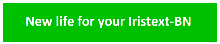 Click here if you own an Iristext-4000-BN or I-Mark-BN, 3 conversion levels are available